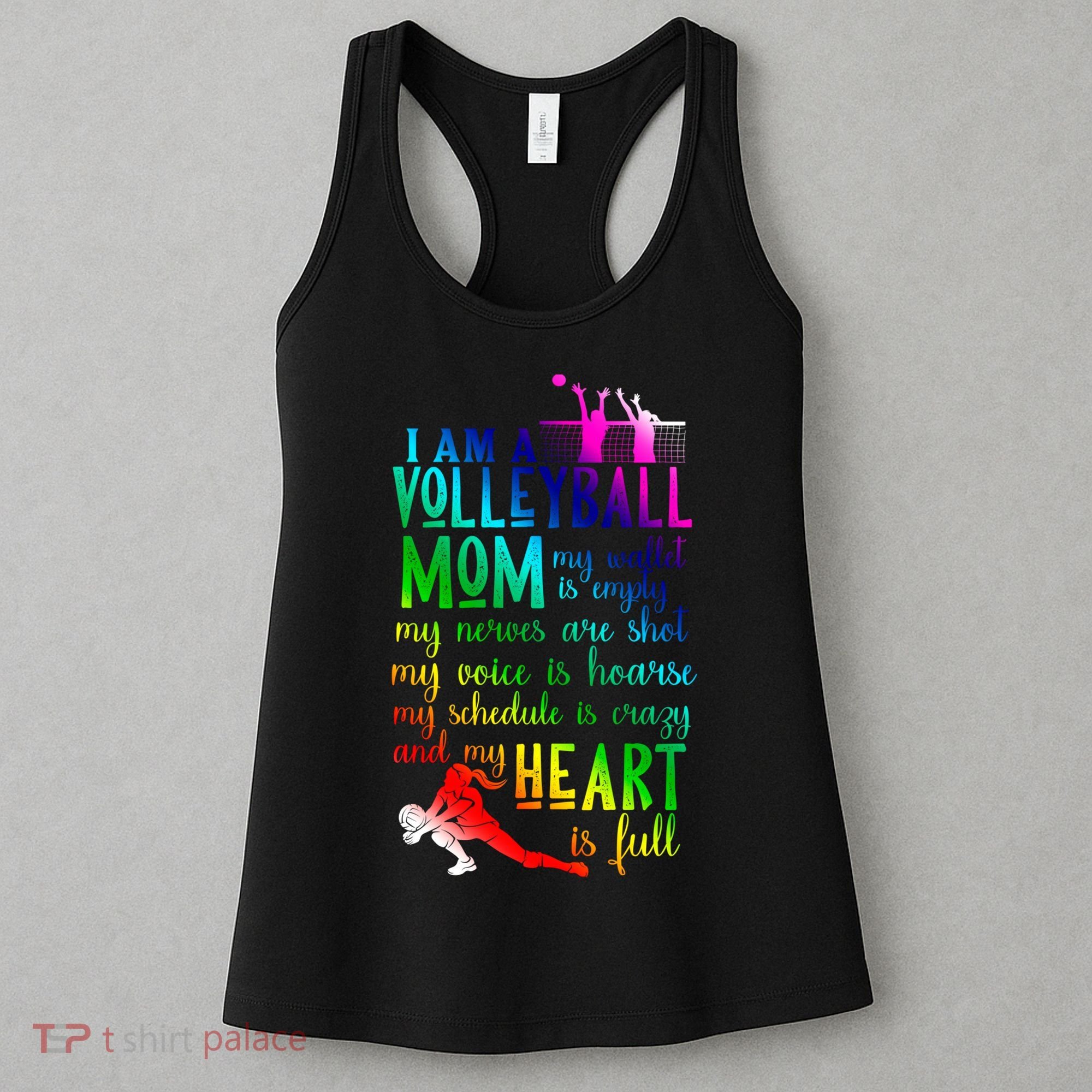 I'm A Volleyball Mom Gift Cool Volleyball Mom Gift Women's Tank Top