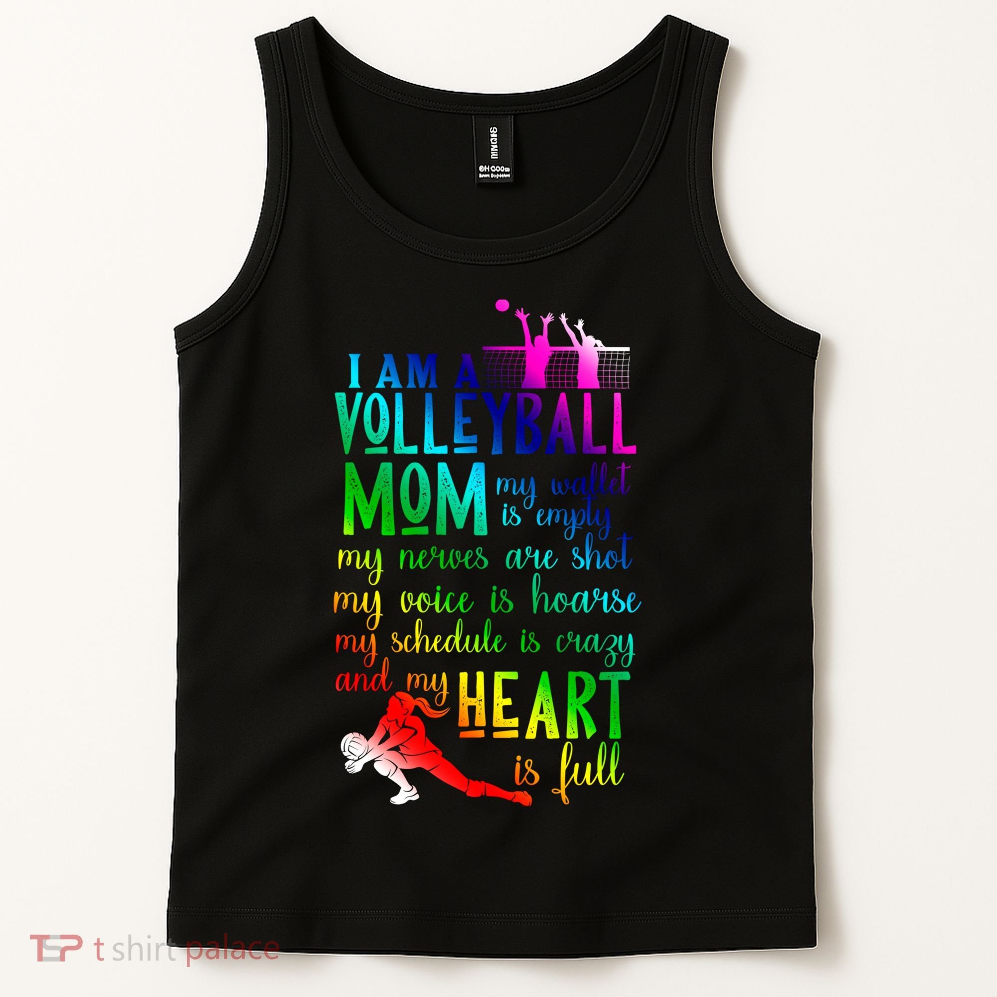 I'm A Volleyball Mom Gift Cool Volleyball Mom Gift Tank Top