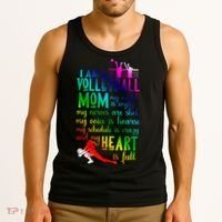 I'm A Volleyball Mom Gift Cool Volleyball Mom Gift Tank Top thumb 3