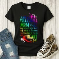 I'm A Volleyball Mom Gift Cool Volleyball Mom Gift Women's T-Shirt thumb 3