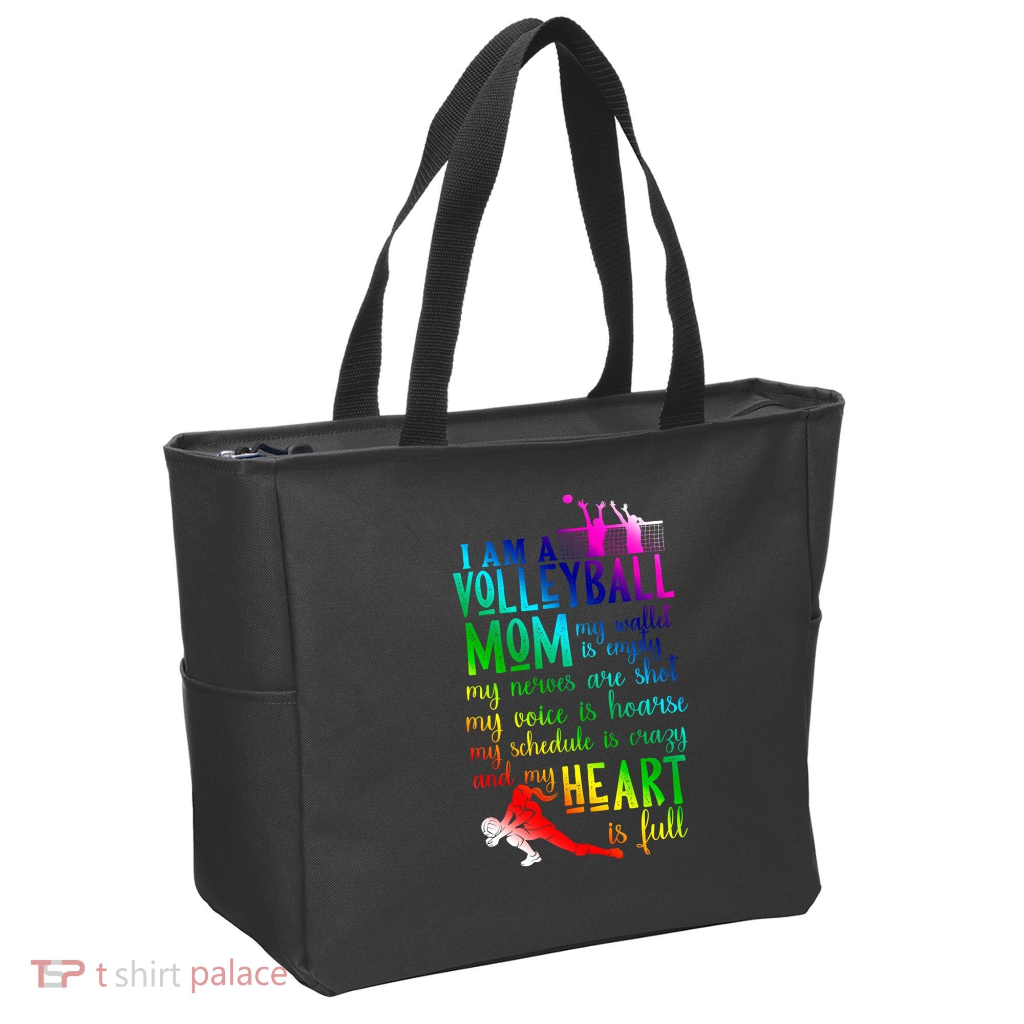I'm A Volleyball Mom Gift Cool Volleyball Mom Gift Tote Bag