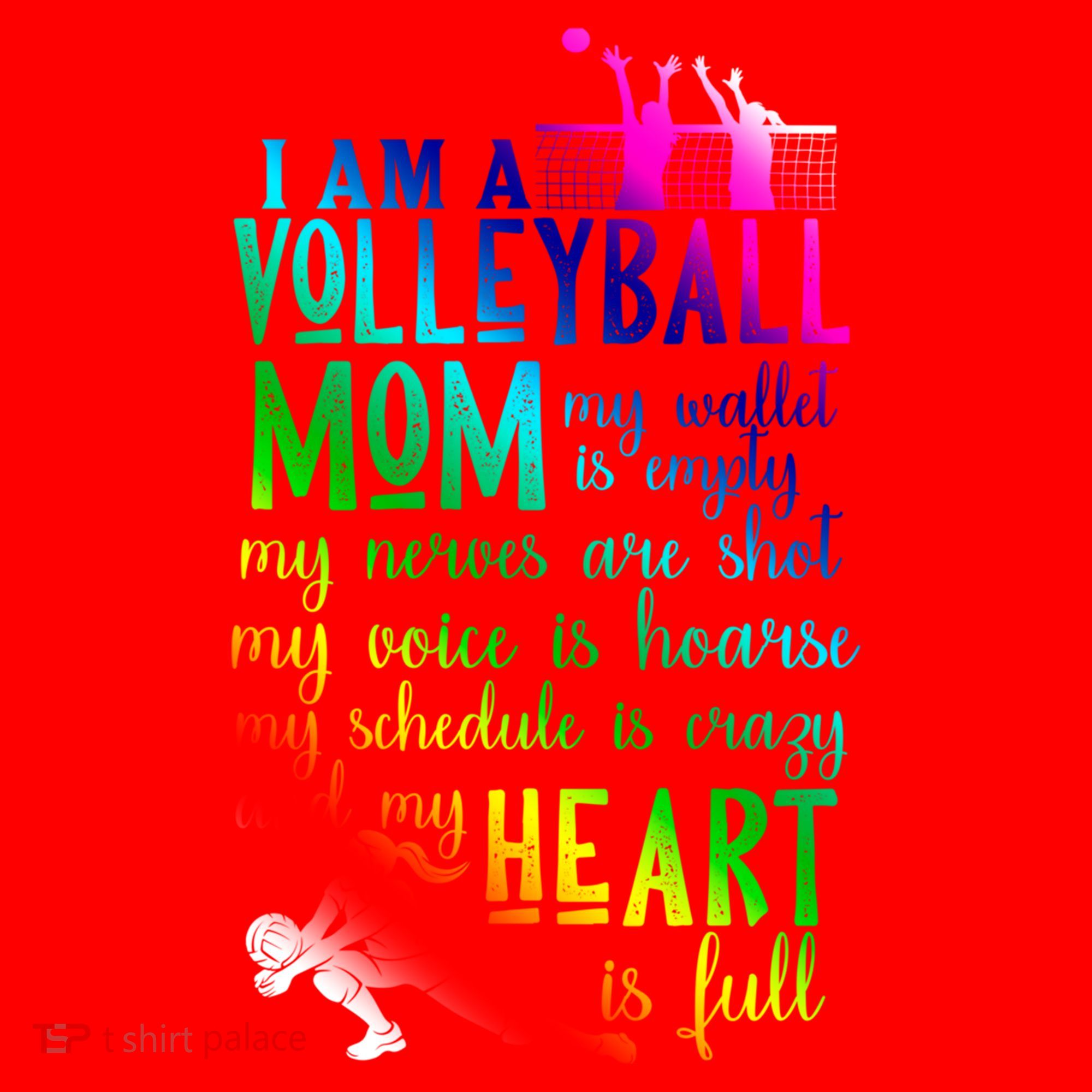 I'm A Volleyball Mom Gift Cool Volleyball Mom Gift Santa Hat