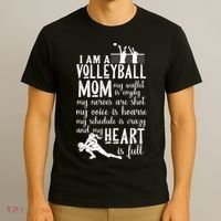 I'm A Volleyball Mom Cool Gift Cool Volleyball Mom Great Gift T-Shirt thumb 3