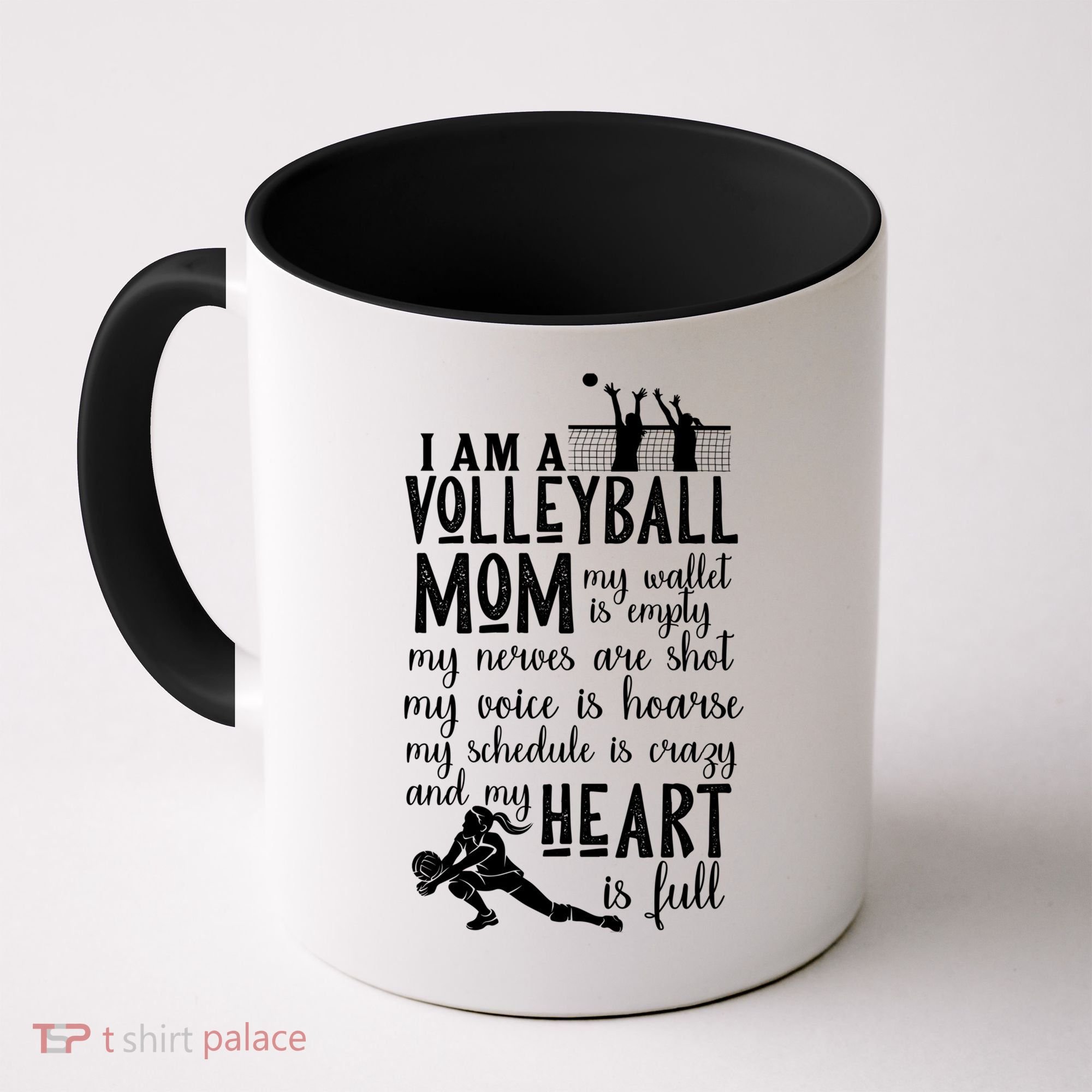 I'm A Volleyball Mom Cool Gift Cool Volleyball Mom Great Gift Coffee Mug