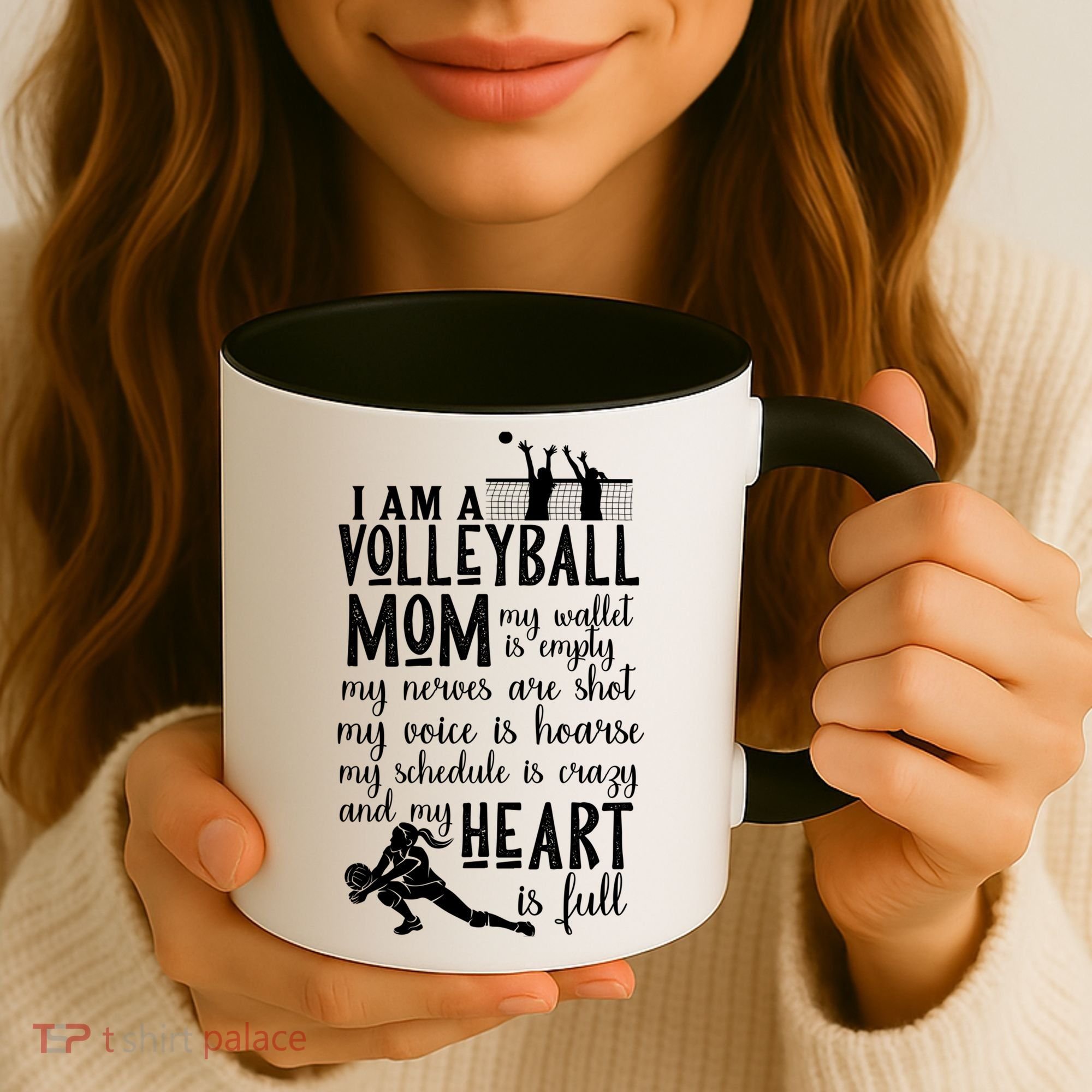 I'm A Volleyball Mom Cool Gift Cool Volleyball Mom Great Gift Coffee Mug