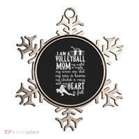I'm A Volleyball Mom Cool Gift Cool Volleyball Mom Great Gift Ornament thumb 0