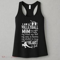 I'm A Volleyball Mom Cool Gift Cool Volleyball Mom Great Gift Women's Tank Top thumb 3