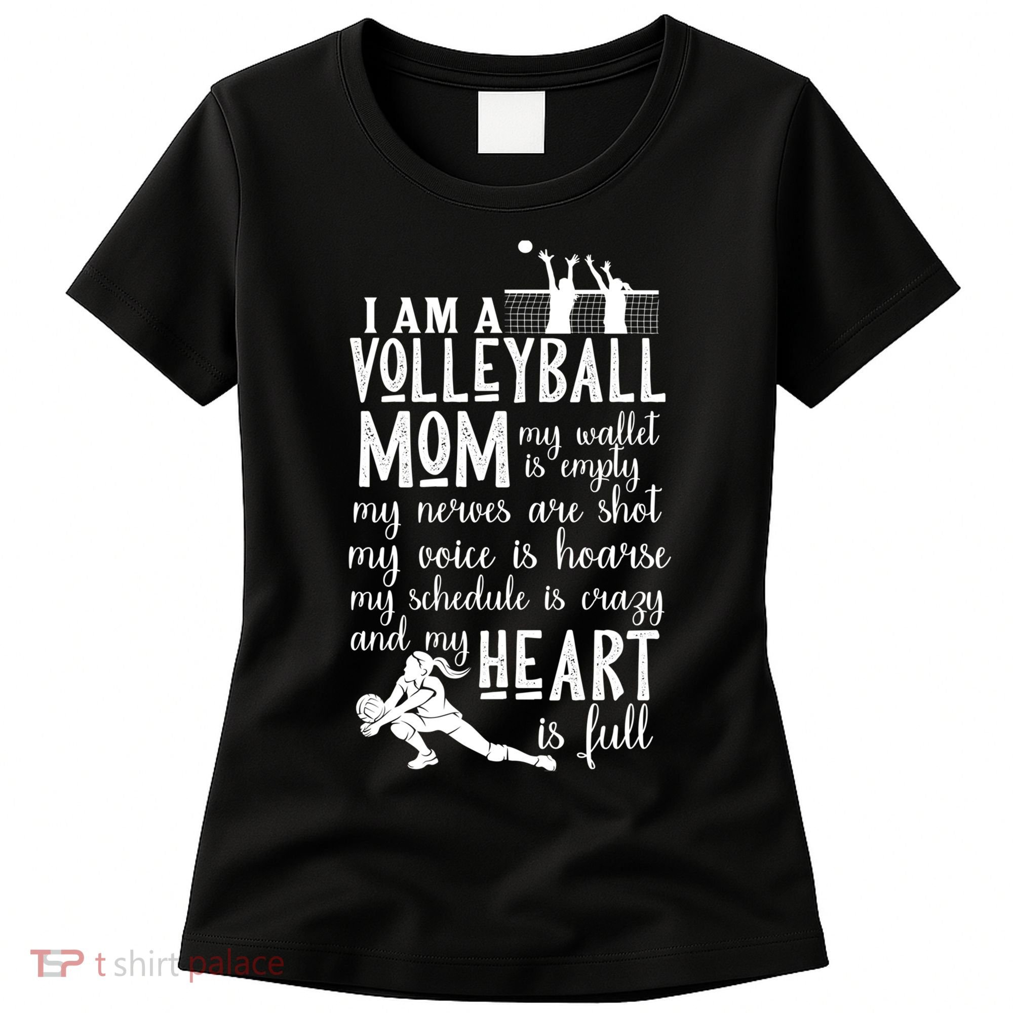 I'm A Volleyball Mom Cool Gift Cool Volleyball Mom Great Gift Women's T-Shirt
