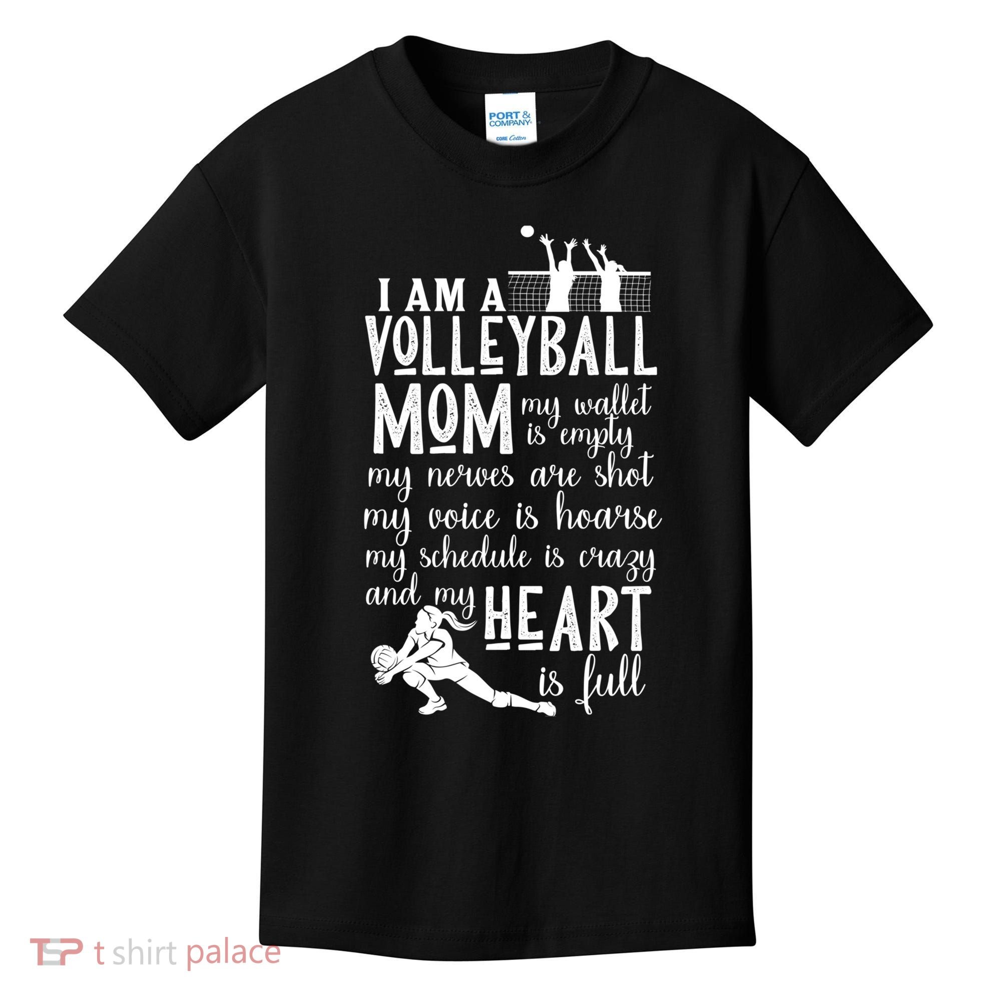 I'm A Volleyball Mom Cool Gift Cool Volleyball Mom Great Gift Kids T-Shirt