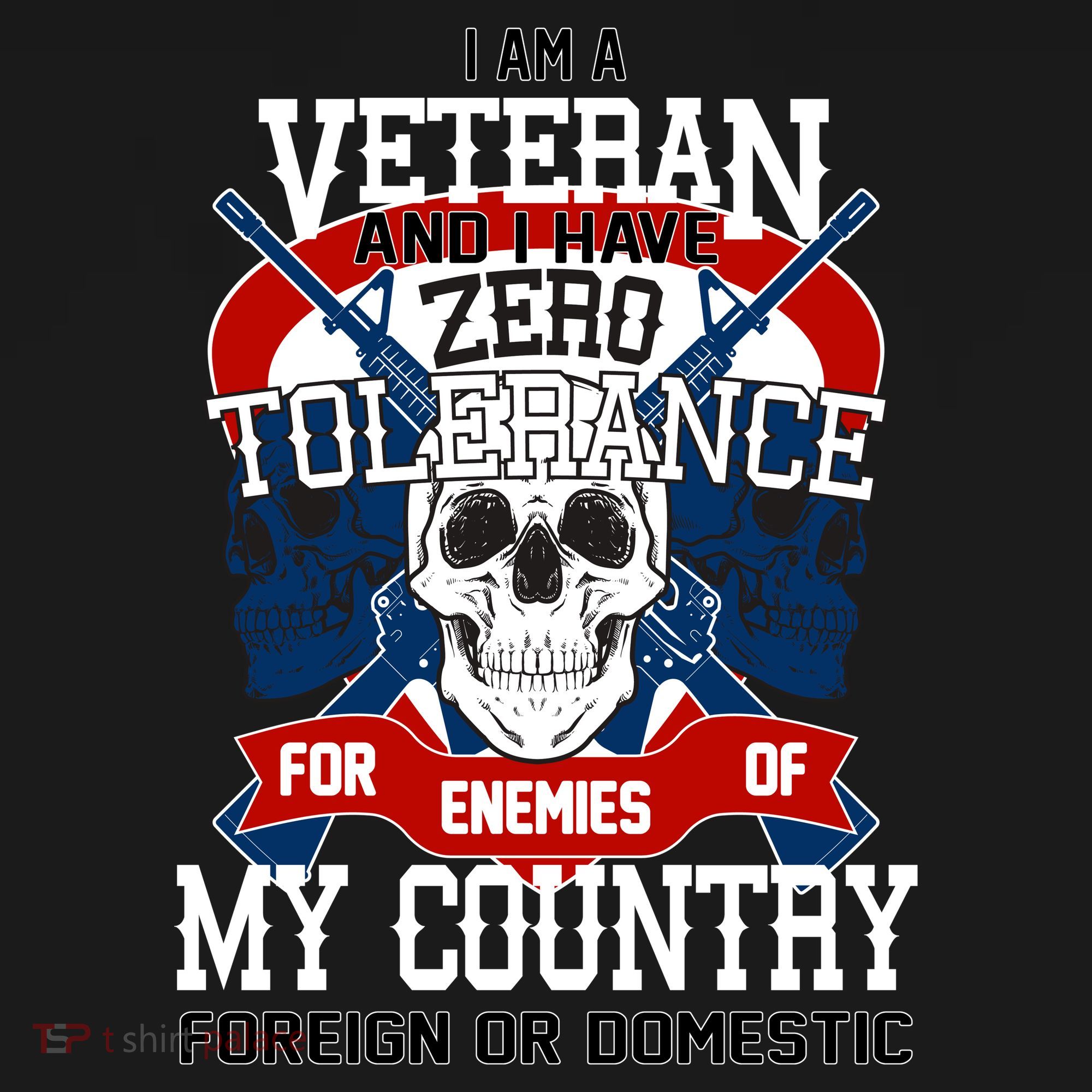 IM A Veteran With Zero Tolerance Backpack