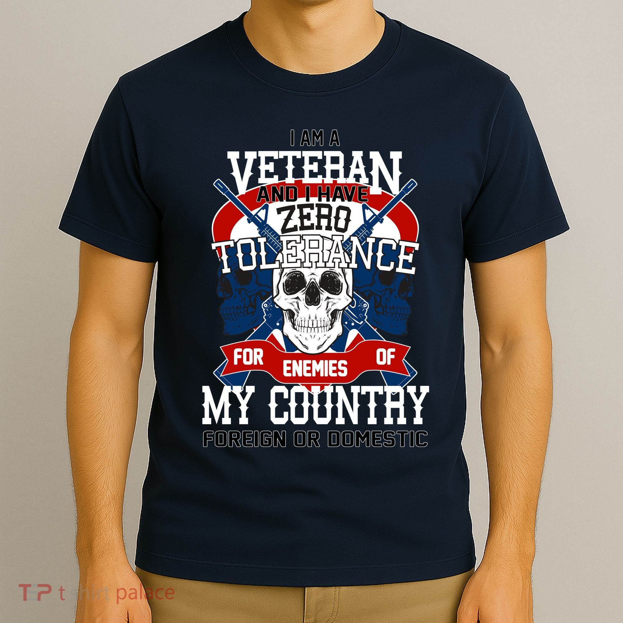 IM A Veteran With Zero Tolerance T-Shirt