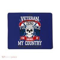 IM A Veteran With Zero Tolerance Mousepad thumb 0