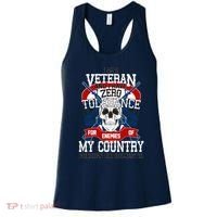 IM A Veteran With Zero Tolerance Women's Tank Top thumb 0