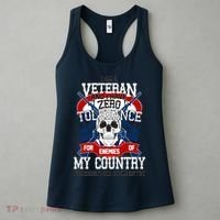 IM A Veteran With Zero Tolerance Women's Tank Top thumb 3