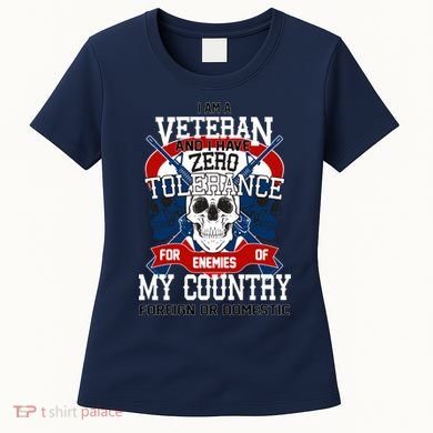 IM A Veteran With Zero Tolerance Women's T-Shirt