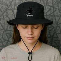 Im A Vampurr Stay Spooky Cute Cat Funny Gift Bucket Hat thumb 3
