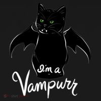 Im A Vampurr Stay Spooky Cute Cat Funny Gift Bucket Hat thumb 4