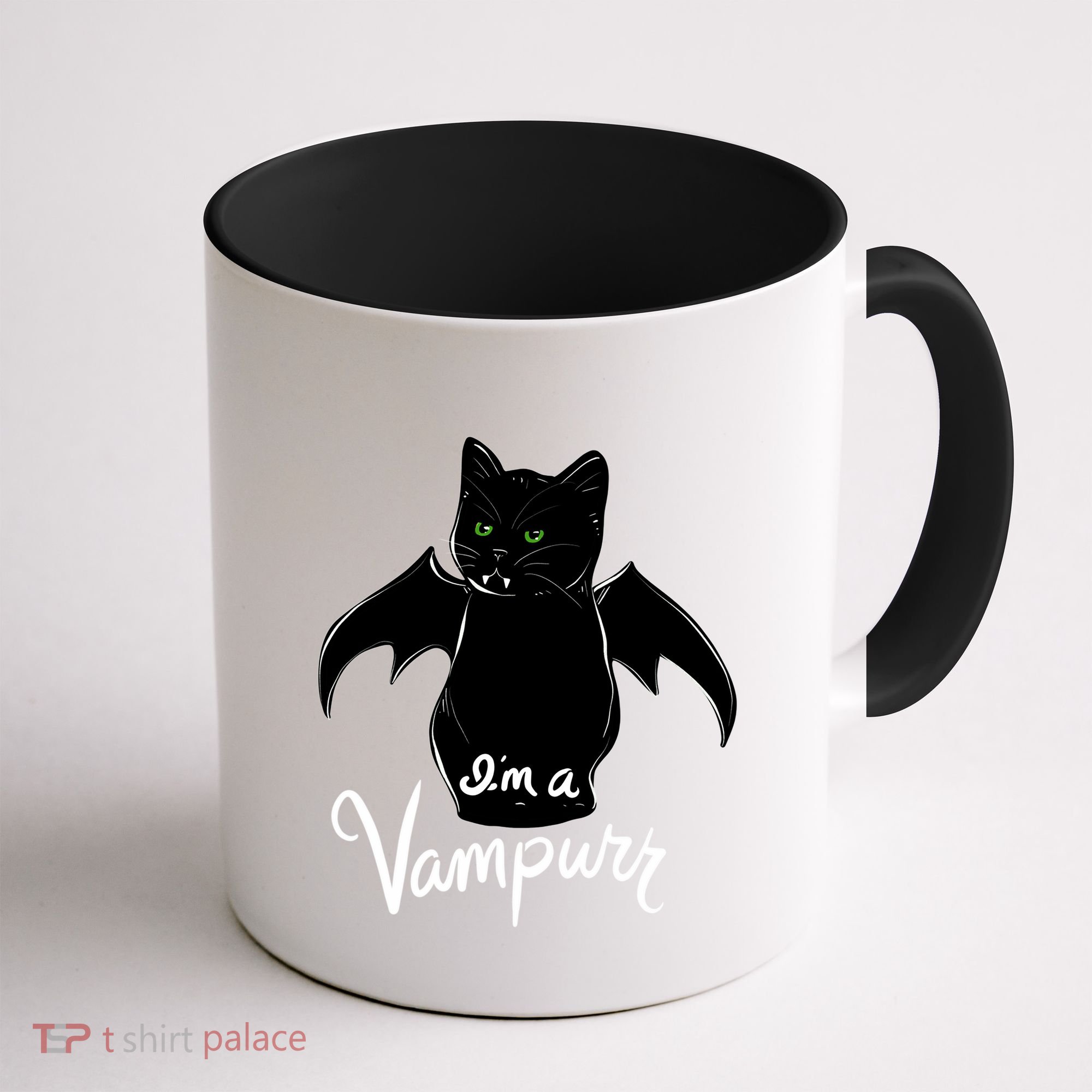 Im A Vampurr Stay Spooky Cute Cat Funny Gift Coffee Mug