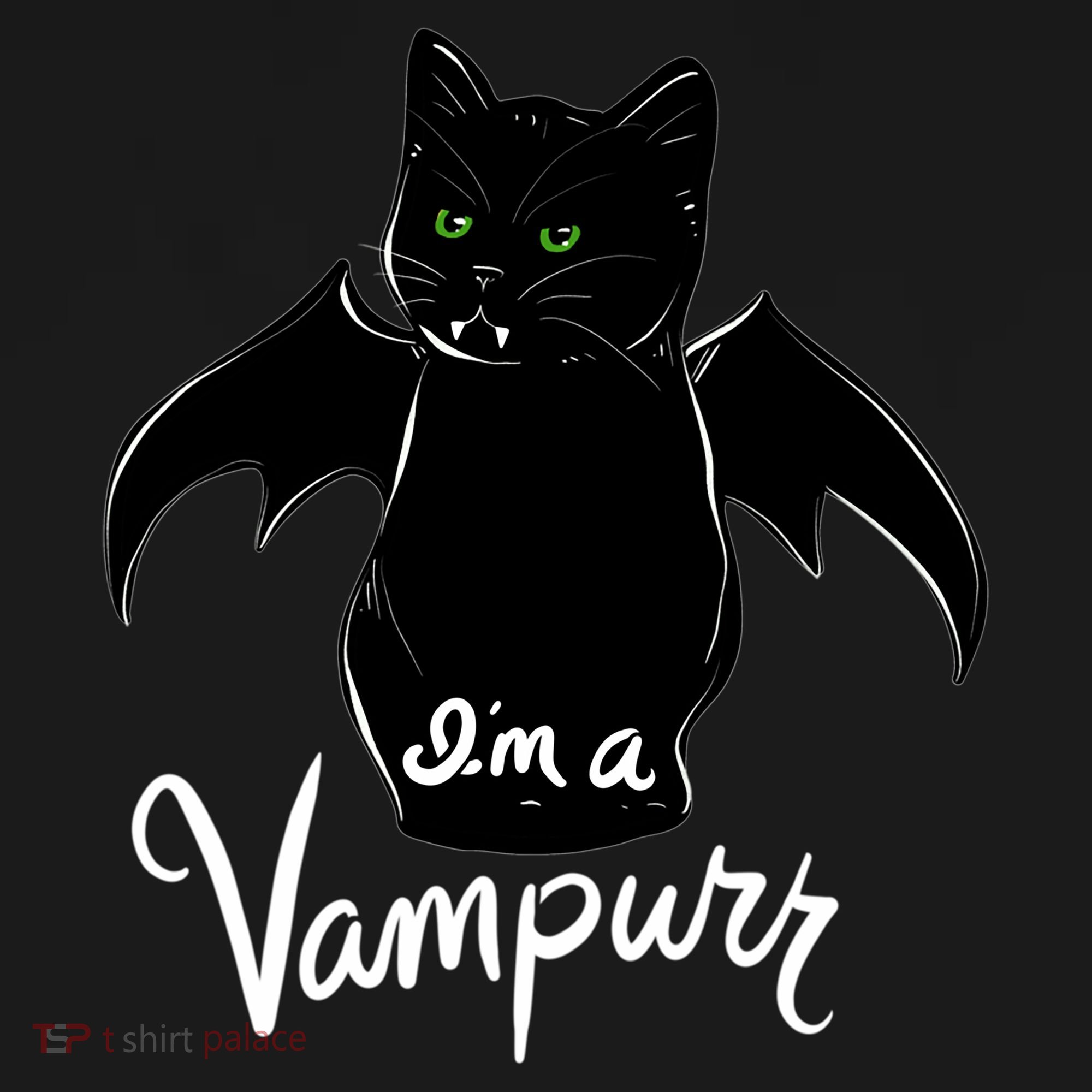 Im A Vampurr Stay Spooky Cute Cat Funny Gift Pajama Set