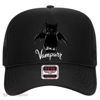 Im A Vampurr Stay Spooky Cute Cat Funny Gift Hat thumb 0