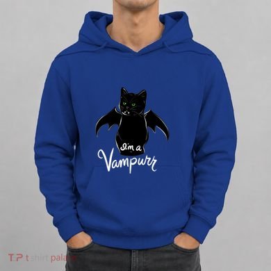 Im A Vampurr Stay Spooky Cute Cat Funny Gift Hoodie