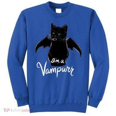 Im A Vampurr Stay Spooky Cute Cat Funny Gift Sweatshirt