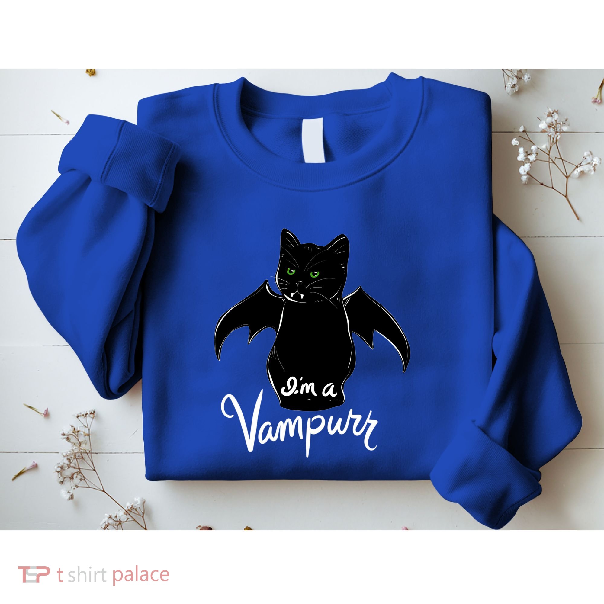 Im A Vampurr Stay Spooky Cute Cat Funny Gift Sweatshirt