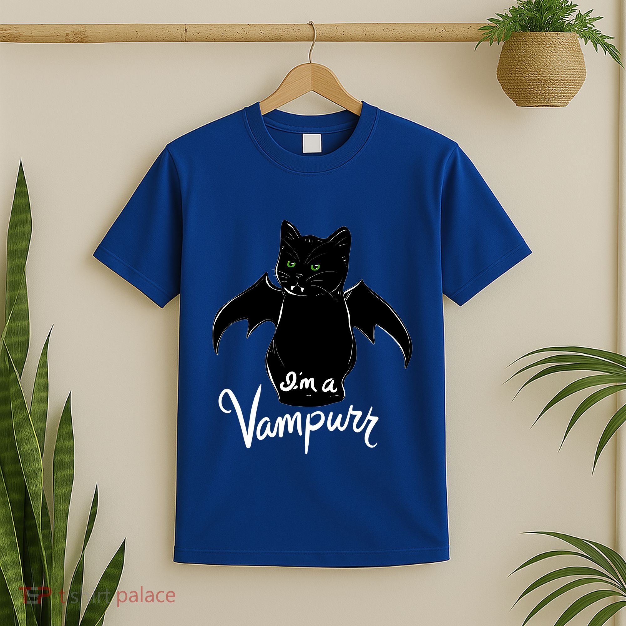 Im A Vampurr Stay Spooky Cute Cat Funny Gift T-Shirt