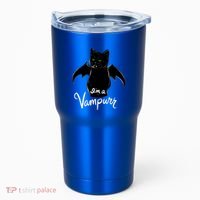 Im A Vampurr Stay Spooky Cute Cat Funny Gift Tumbler thumb 0