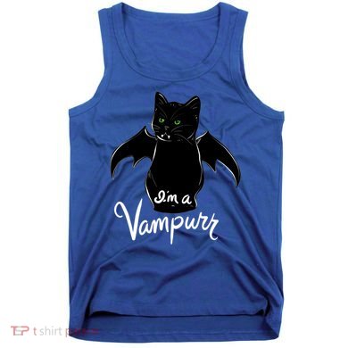 Im A Vampurr Stay Spooky Cute Cat Funny Gift Tank Top