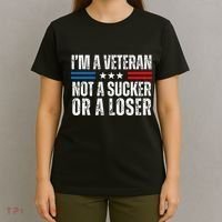 IM A Veteran Not A Sucker Or A Loser T-Shirt thumb 4