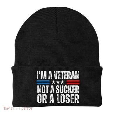 IM A Veteran Not A Sucker Or A Loser Beanie