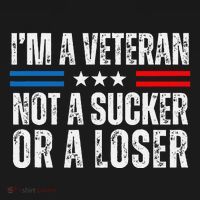 IM A Veteran Not A Sucker Or A Loser Women's Hoodie thumb 2