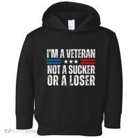 IM A Veteran Not A Sucker Or A Loser Toddler Hoodie thumb 0