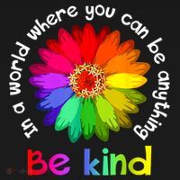 In A World Where You Can Be Anything Be Kind Kindness Gift Women's Hoodie thumb 2