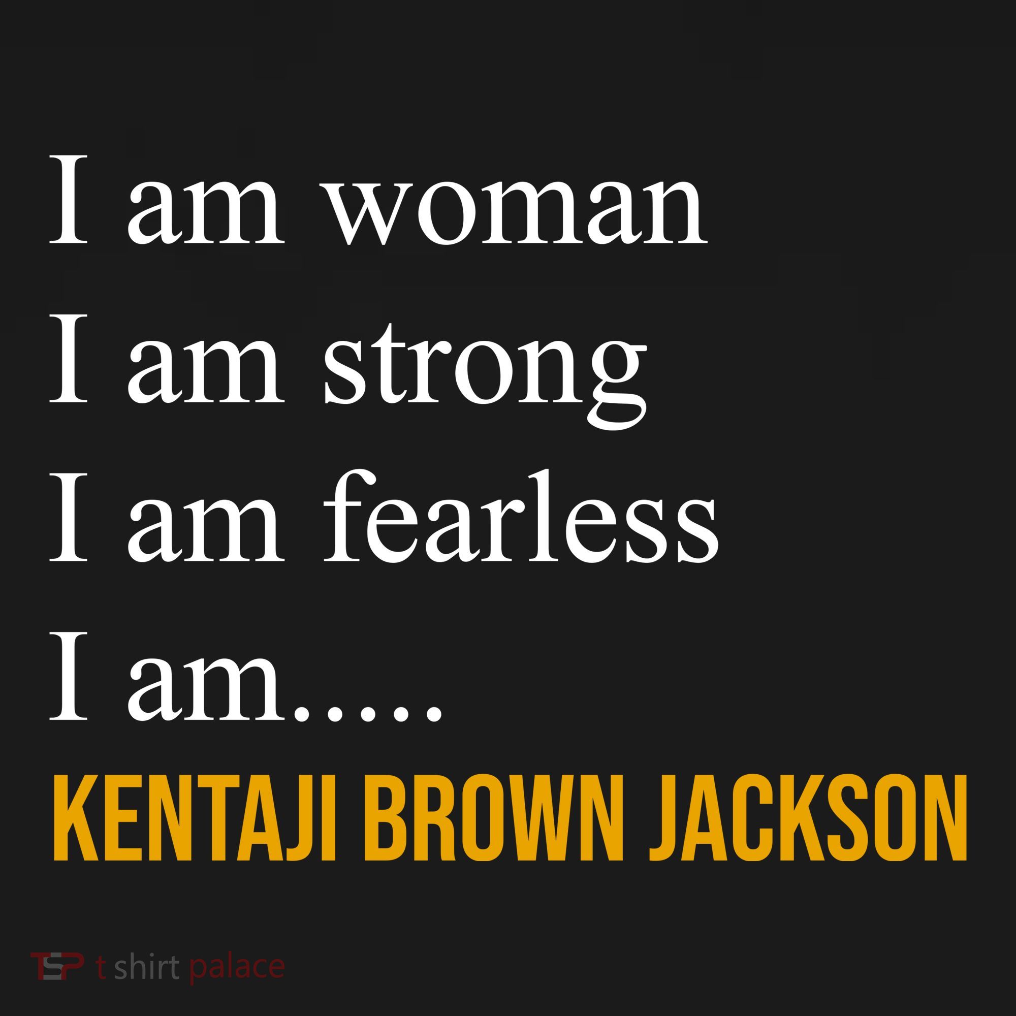 I Am Woman Ketanji Brown Jackson Quote Pajama Set