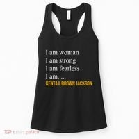 I Am Woman Ketanji Brown Jackson Quote Women's Tank Top thumb 0