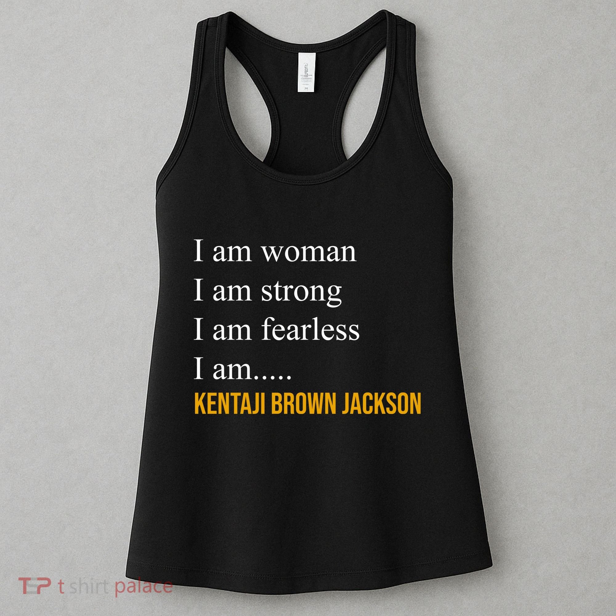 I Am Woman Ketanji Brown Jackson Quote Women's Tank Top