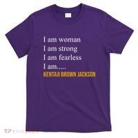 I Am Woman Ketanji Brown Jackson Quote T-Shirt thumb 0