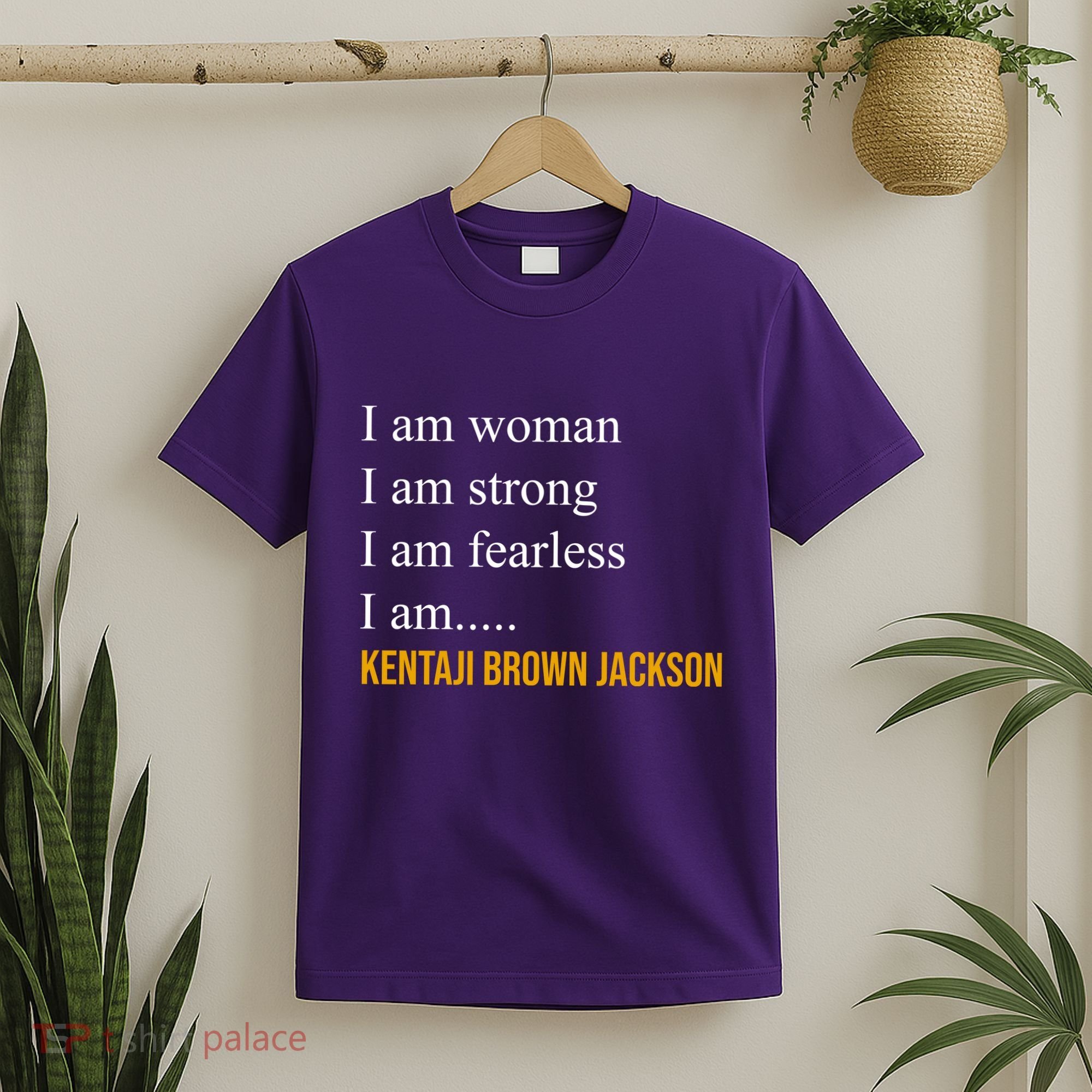 I Am Woman Ketanji Brown Jackson Quote T-Shirt
