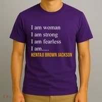 I Am Woman Ketanji Brown Jackson Quote T-Shirt thumb 3