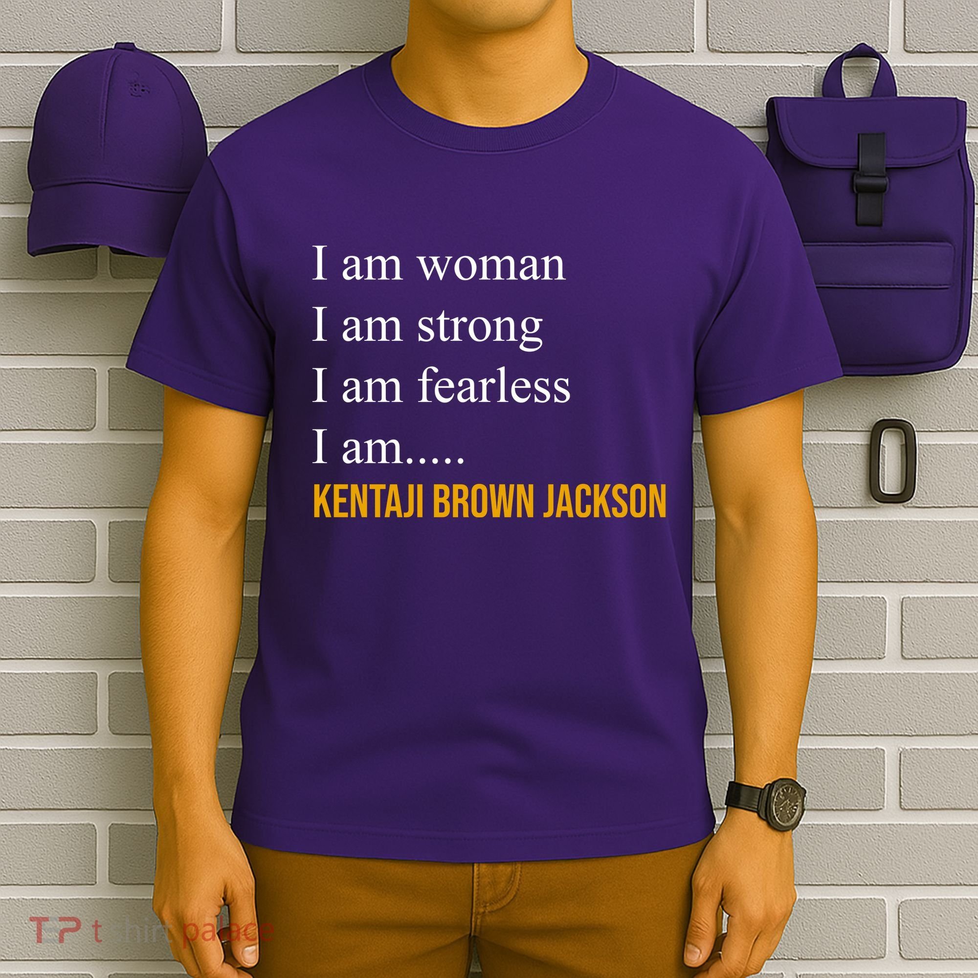 I Am Woman Ketanji Brown Jackson Quote T-Shirt