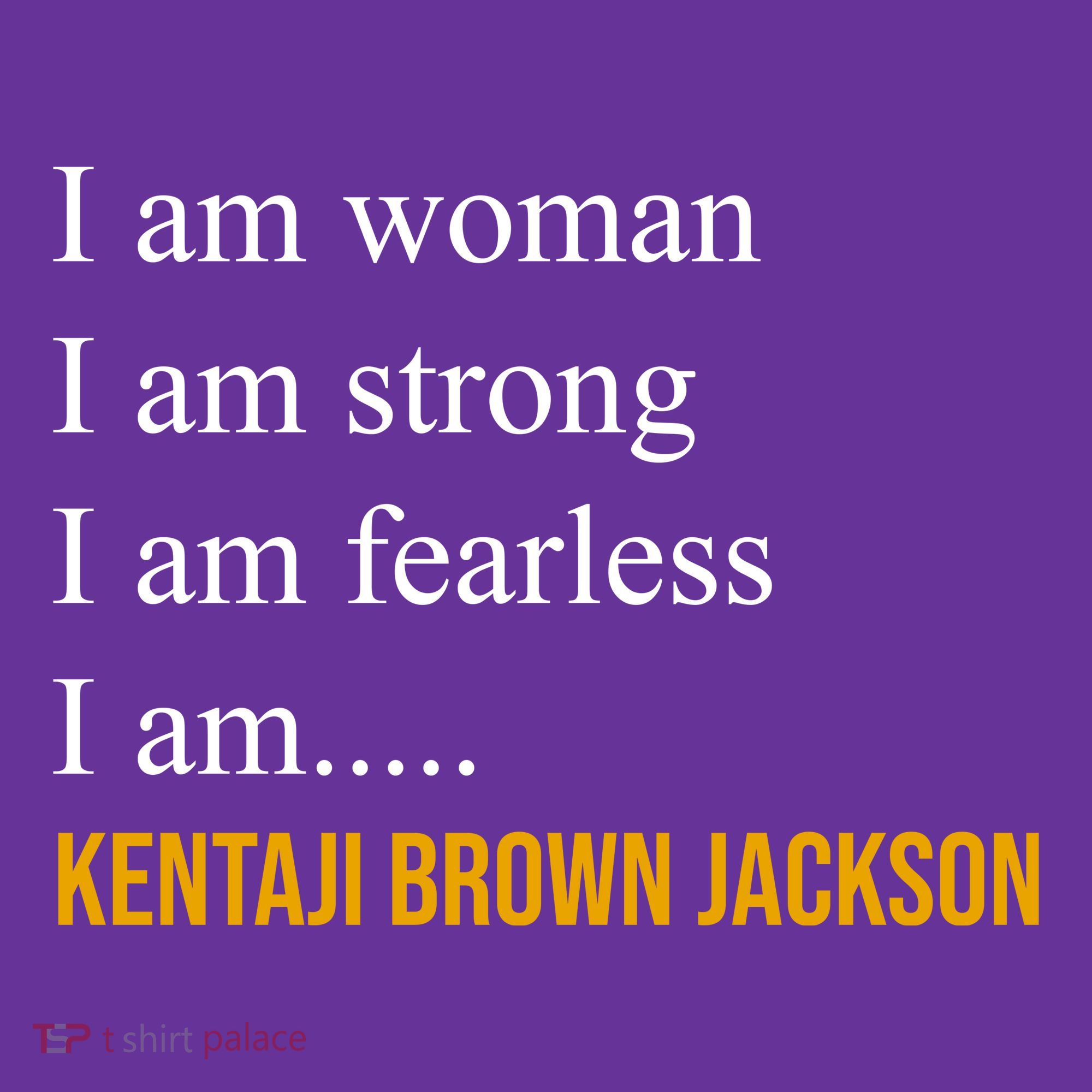 I Am Woman Ketanji Brown Jackson Quote Baby Bodysuit