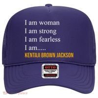 I Am Woman Ketanji Brown Jackson Quote Hat thumb 0