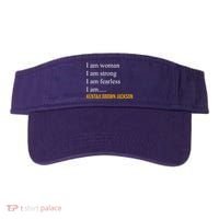 I Am Woman Ketanji Brown Jackson Quote Visor thumb 0