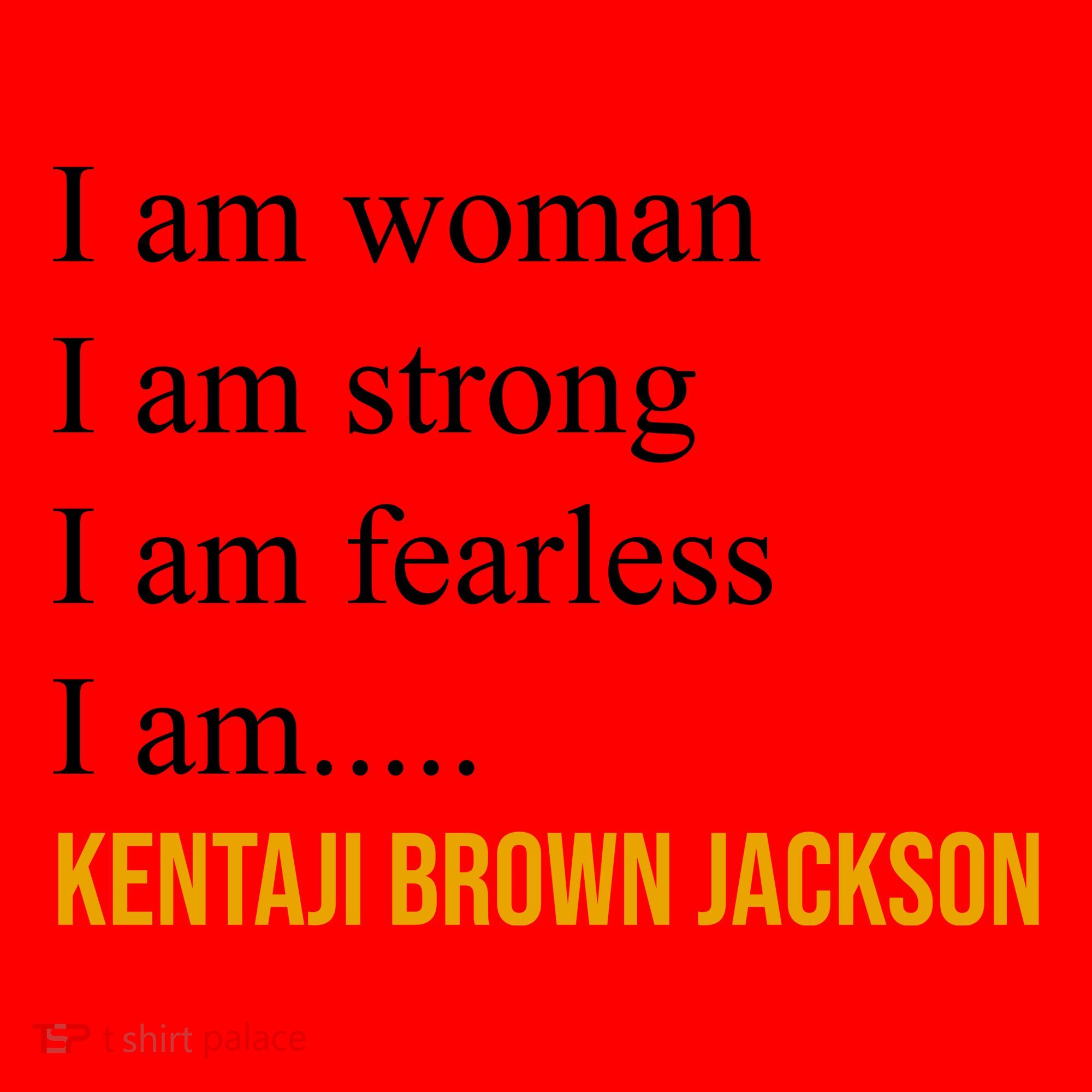 I Am Woman Ketanji Brown Jackson Quote Santa Hat