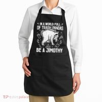 In A World Full Of Trash Pandas Be A Jimothy Raccoon Apron thumb 2