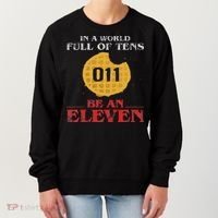 In A World Full Of Tens Be An Eleven 011 Waffle Women's Sweatshirt thumb 0