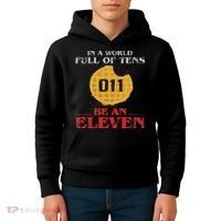 In A World Full Of Tens Be An Eleven 011 Waffle Kids Hoodie thumb 4