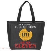 In A World Full Of Tens Be An Eleven 011 Waffle Tote Bag thumb 0